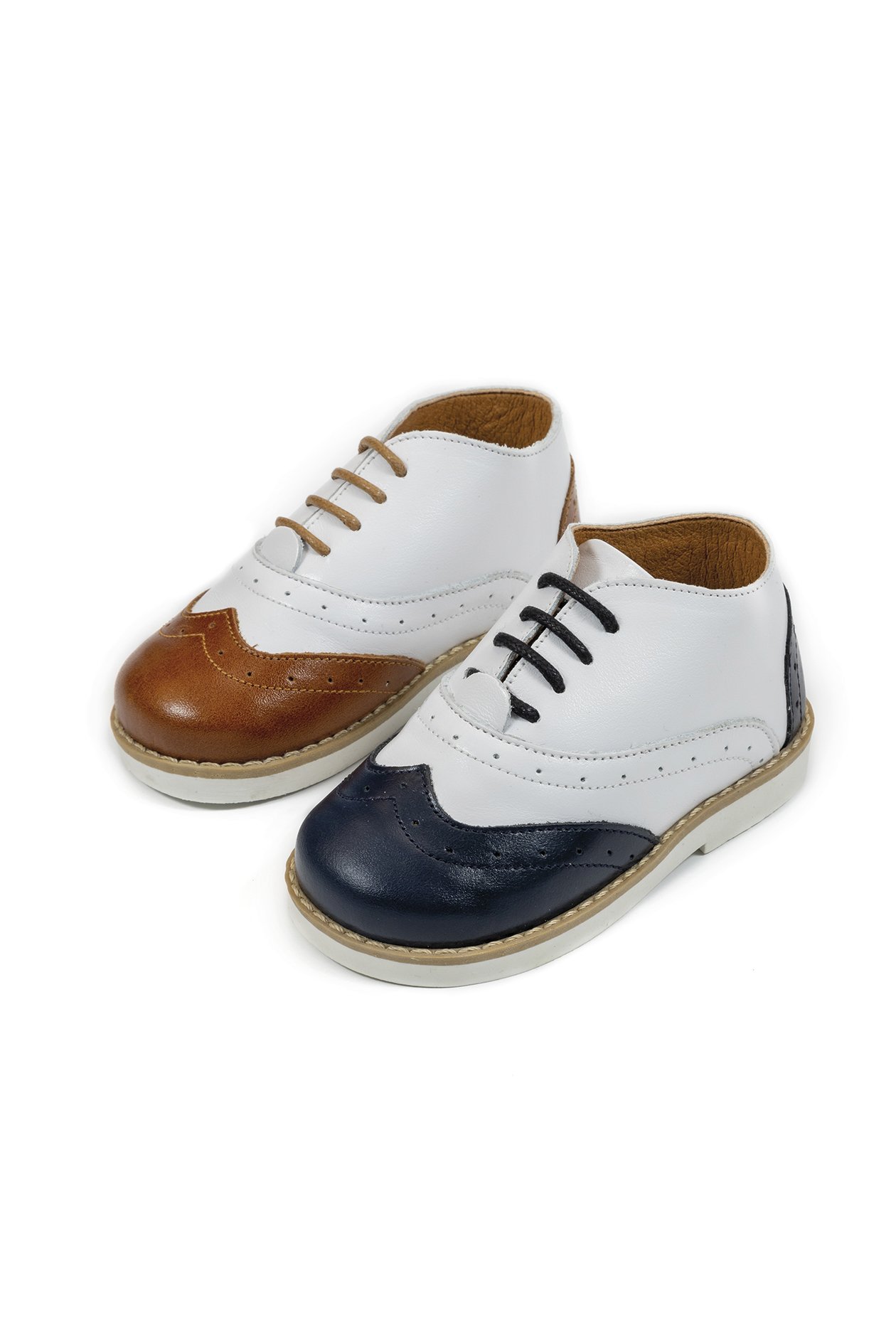 Babywalker Δερμάτινο Brogues BW.4206